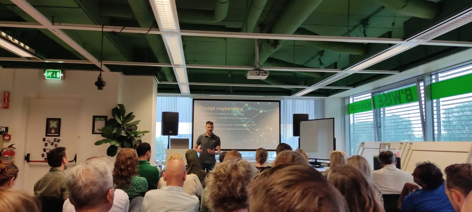 In-company AI-training bij een klant